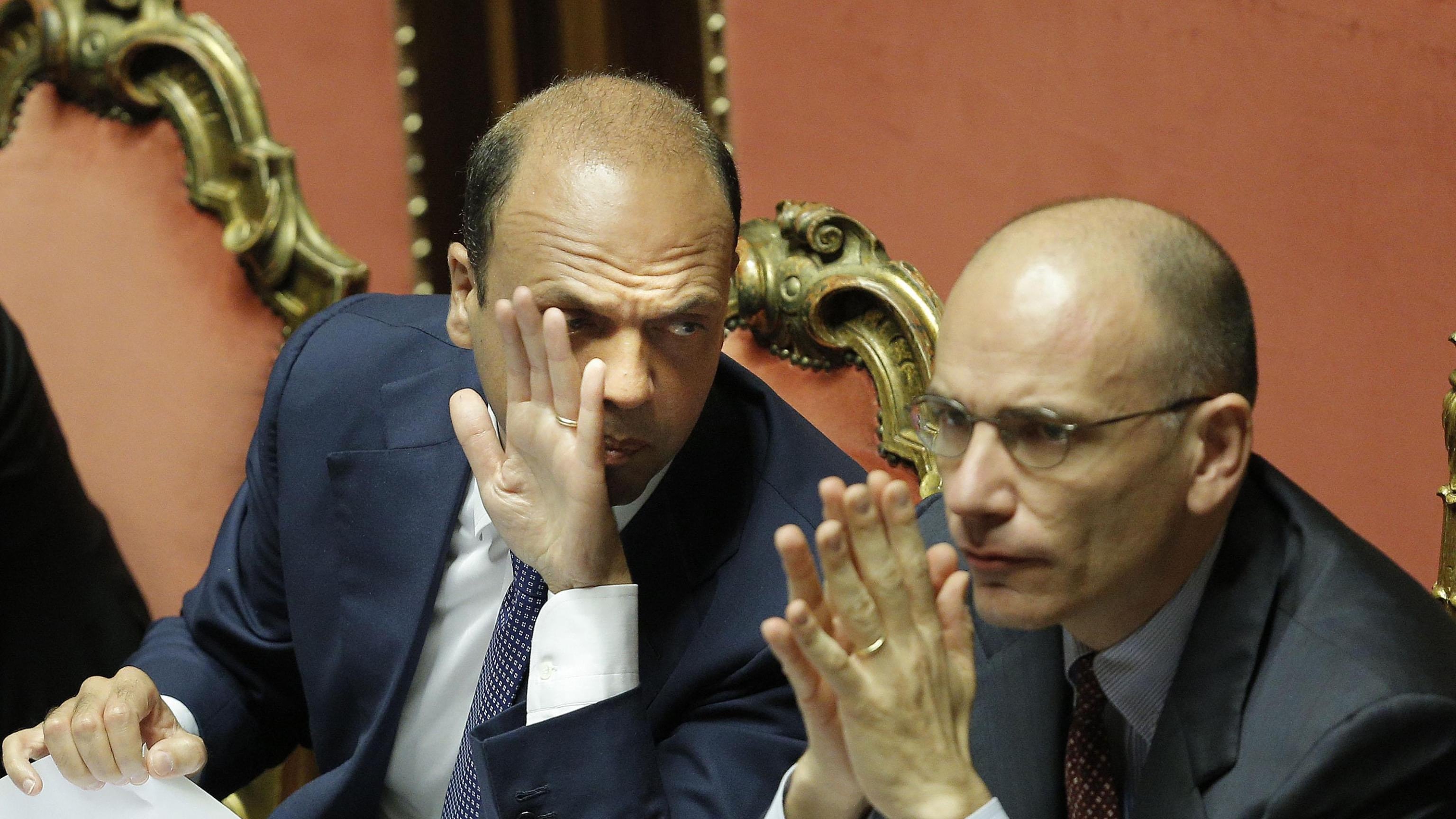 Vertice Letta-Alfano: scontro su Berlusconi