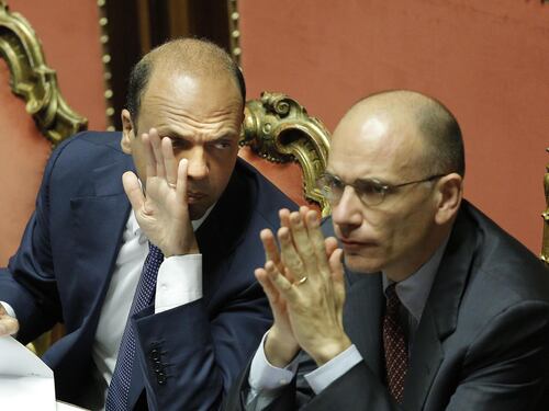 Vertice Letta-Alfano: scontro su Berlusconi