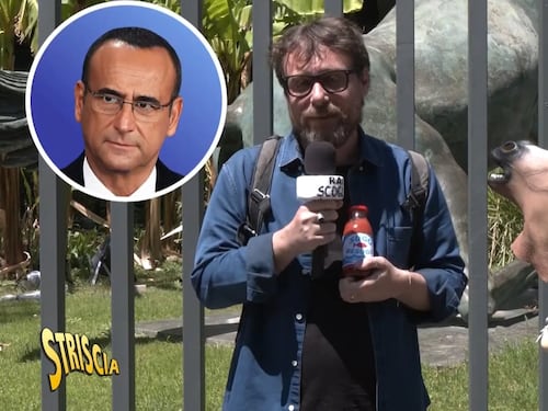 Sanremo, l'assalto di Striscia: "Conti pagato per due anni, ma non può farlo"