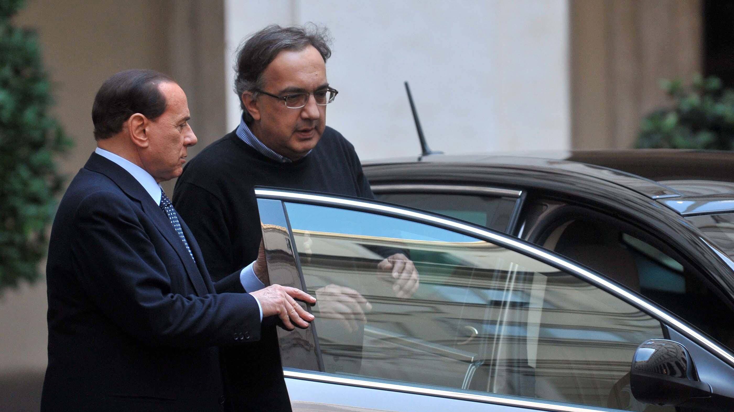 Marchionne, Berlusconi: "L'avrei voluto al comando dell'Italia"