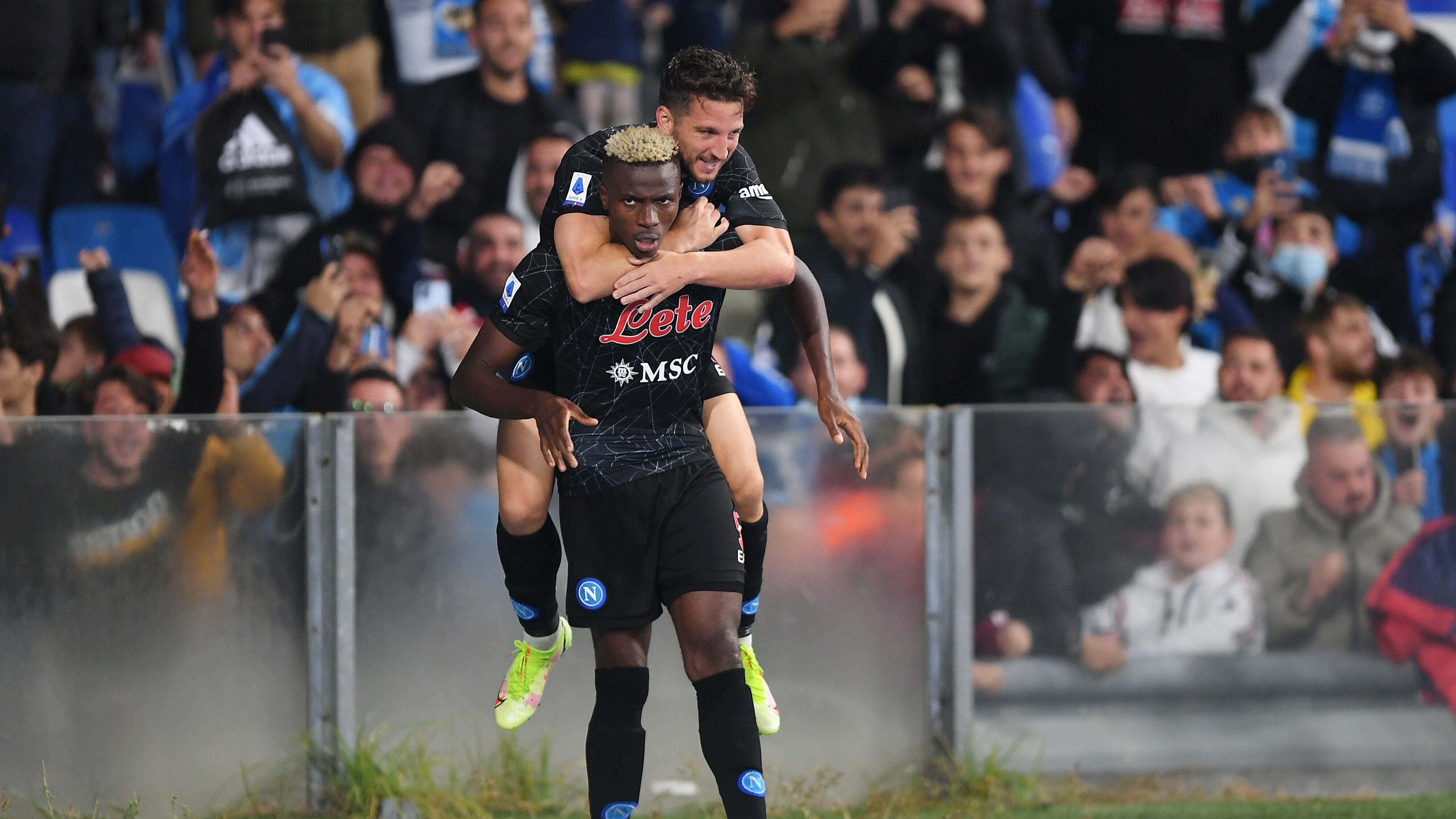 Osimhen fa salire il Napoli sull'ottovolante
