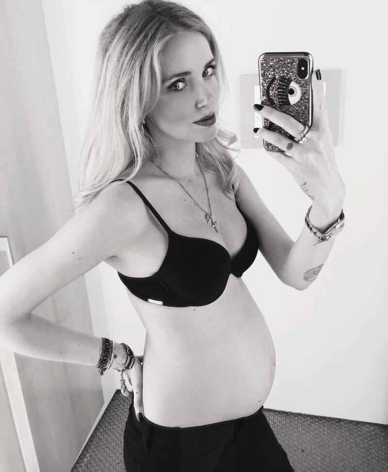 Chiara Ferragni futura mamma rock 7