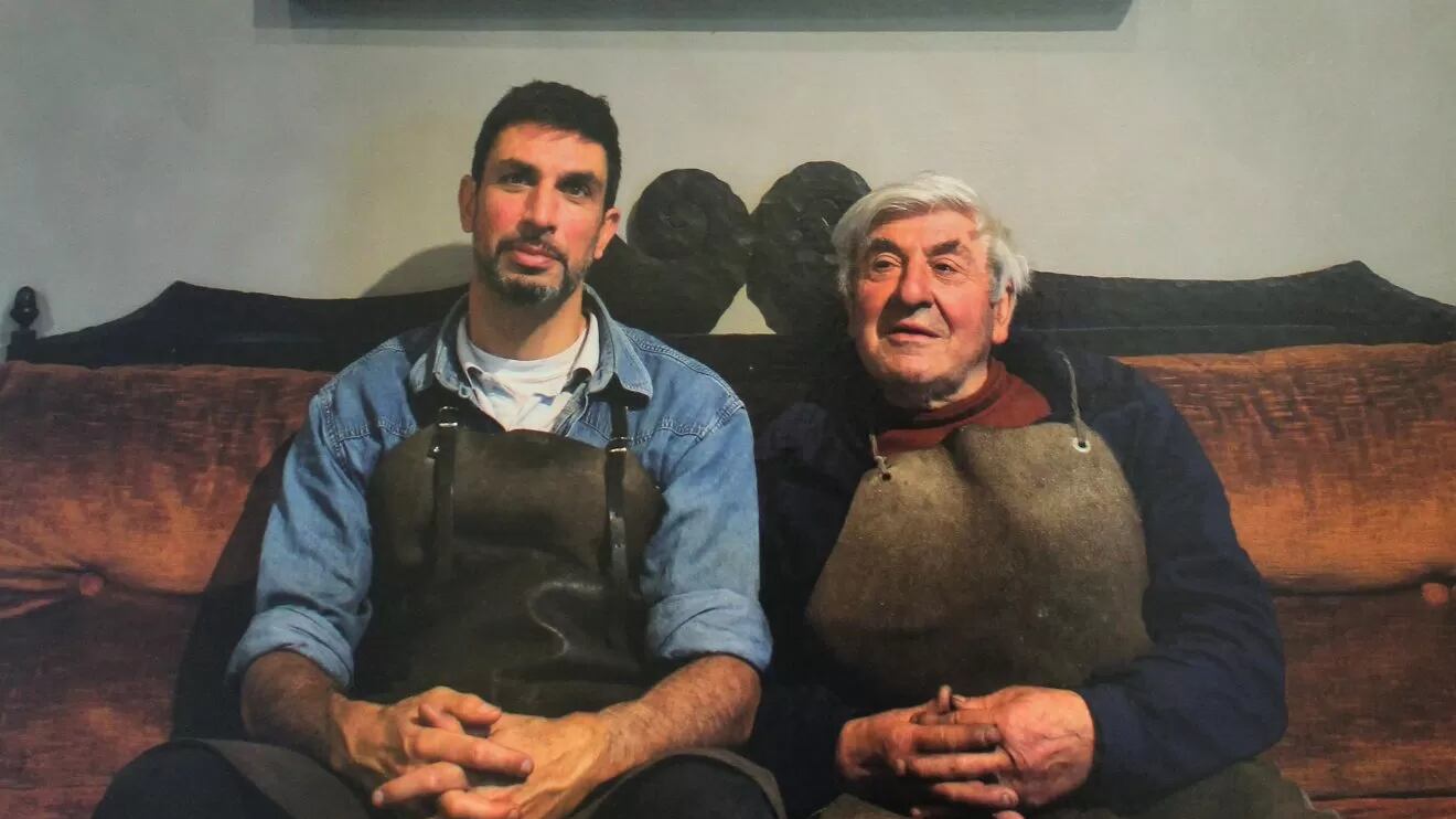 Luciano e Ivan Zanoni piegano il ferro alla natura