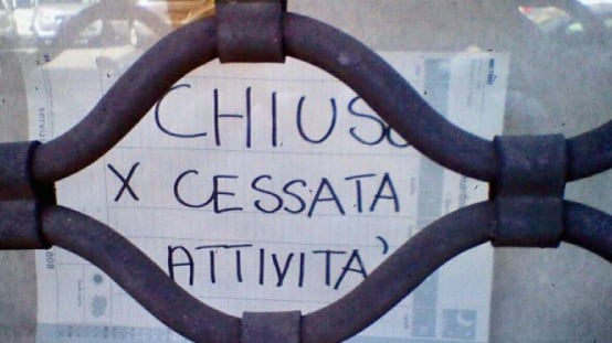 Confesercenti, 630 mila negozi sfitti