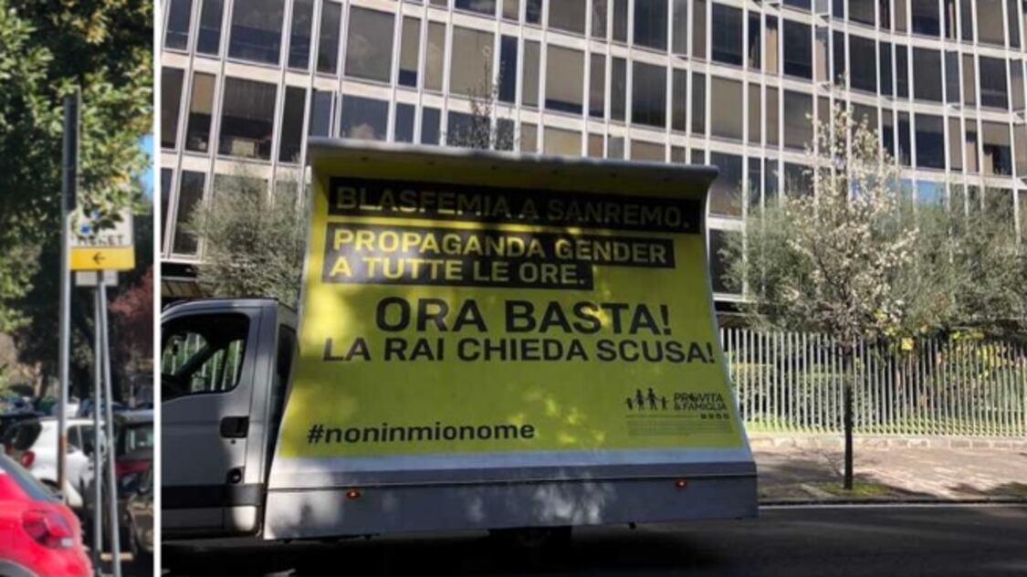 ProVita: "A Sanremo gender e blasfemia. La Rai chieda scusa"