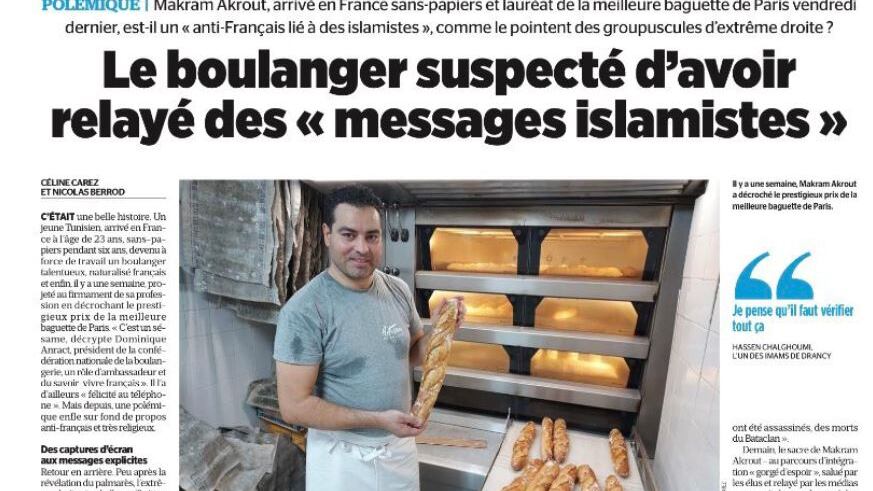 È "tunisina" la migliore baguette di Parigi. Ma il panettiere definiva i francesi "cani"