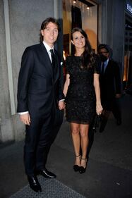 Montolivo e la moglie Crsitina De Pin