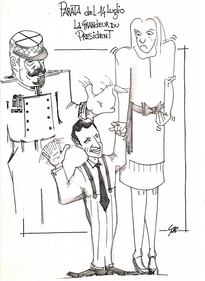 La vignetta del giorno: la grandeur du president 1