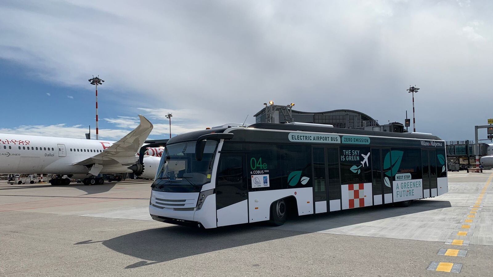 Milano Malpensa scalo sempre più green: nuove navette elettriche