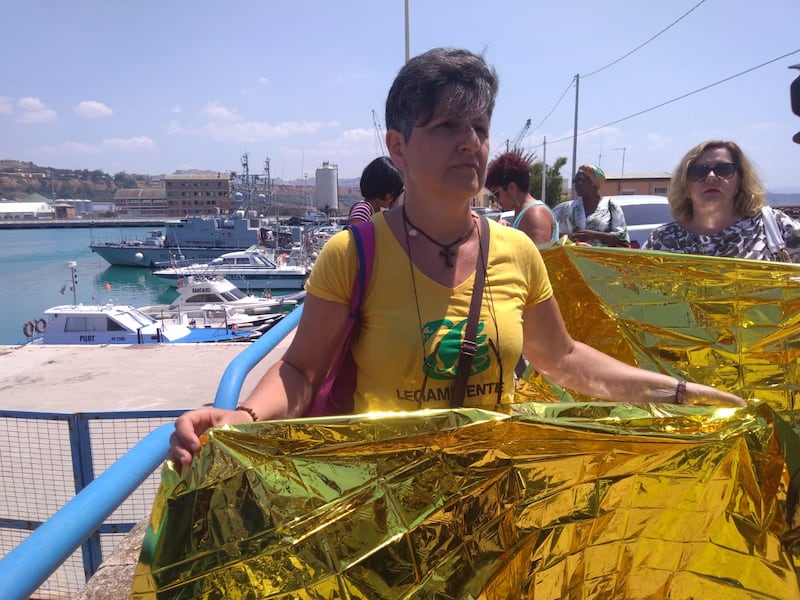 arrivo carola rackete 3