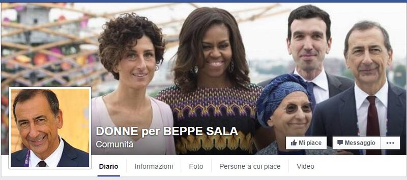 donne per beppe sala