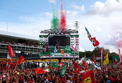 Formula Uno, Monza si tinge di rosso: il tripudio tricolore 1
