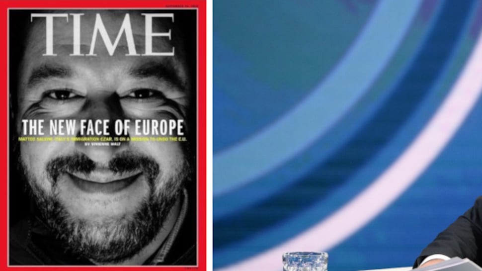 "Il volto nuovo dell'Europa". Salvini va in copertina sul Time