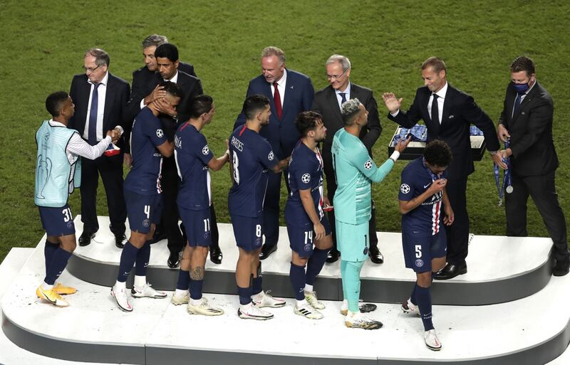 Le immagini della premiazione della finale di Champions League 4