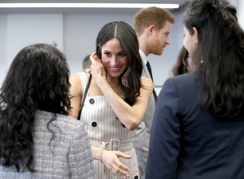 Meghan Markle felice col Principe Harry 10