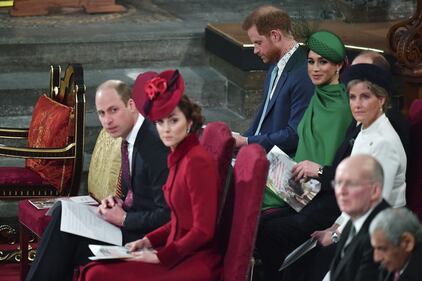 Kate Middleton e Meghan Markle al Commonwealth Day, foto 5
