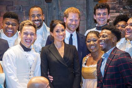 Meghan Markle e il Principe Harry a teatro 2