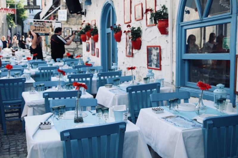 Bianco e blu