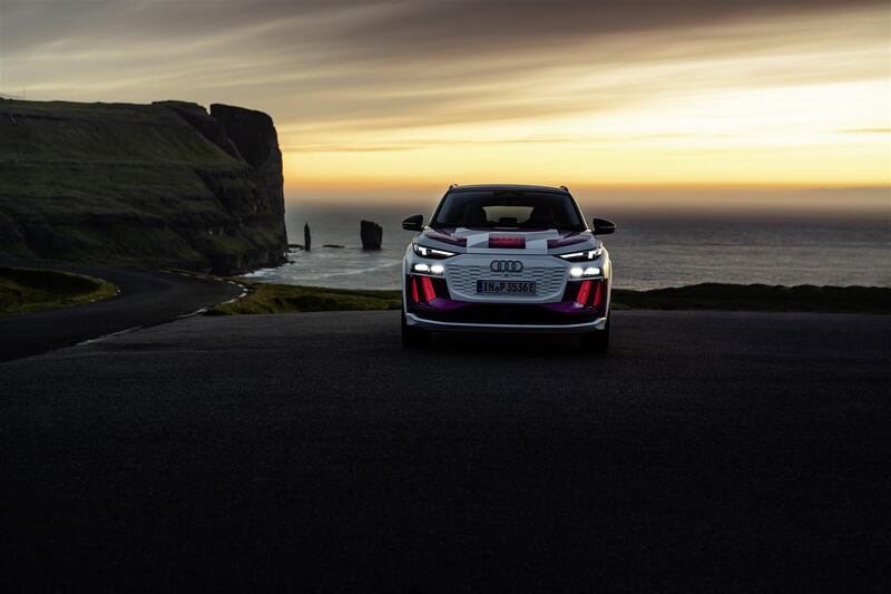 Audi Q6 e-tron, guarda le foto del prototipo 8