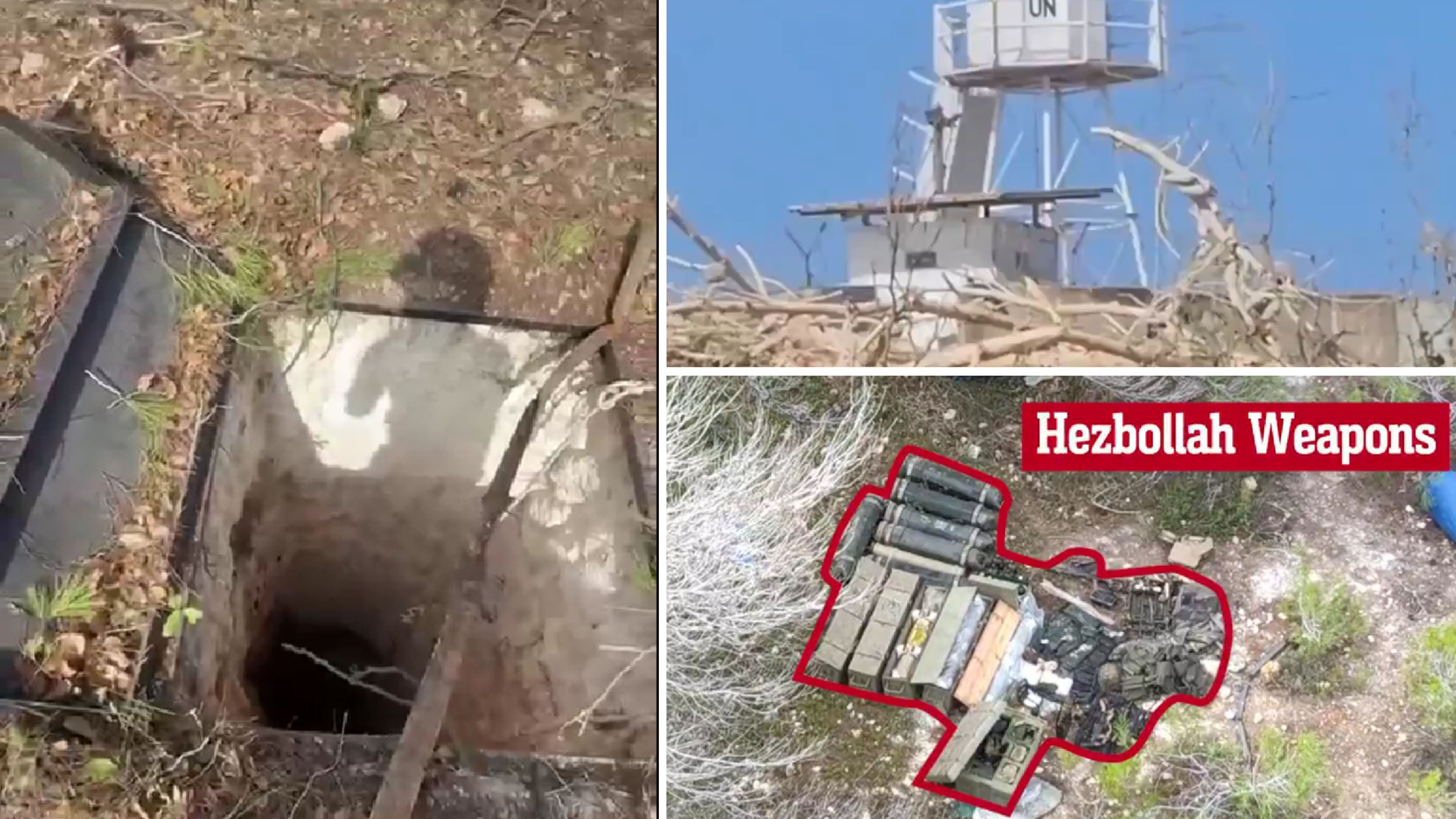 Così vicine e nessuno le ha notate: armi e tunnel di Hezbollah a venti metri dalle basi Unifil