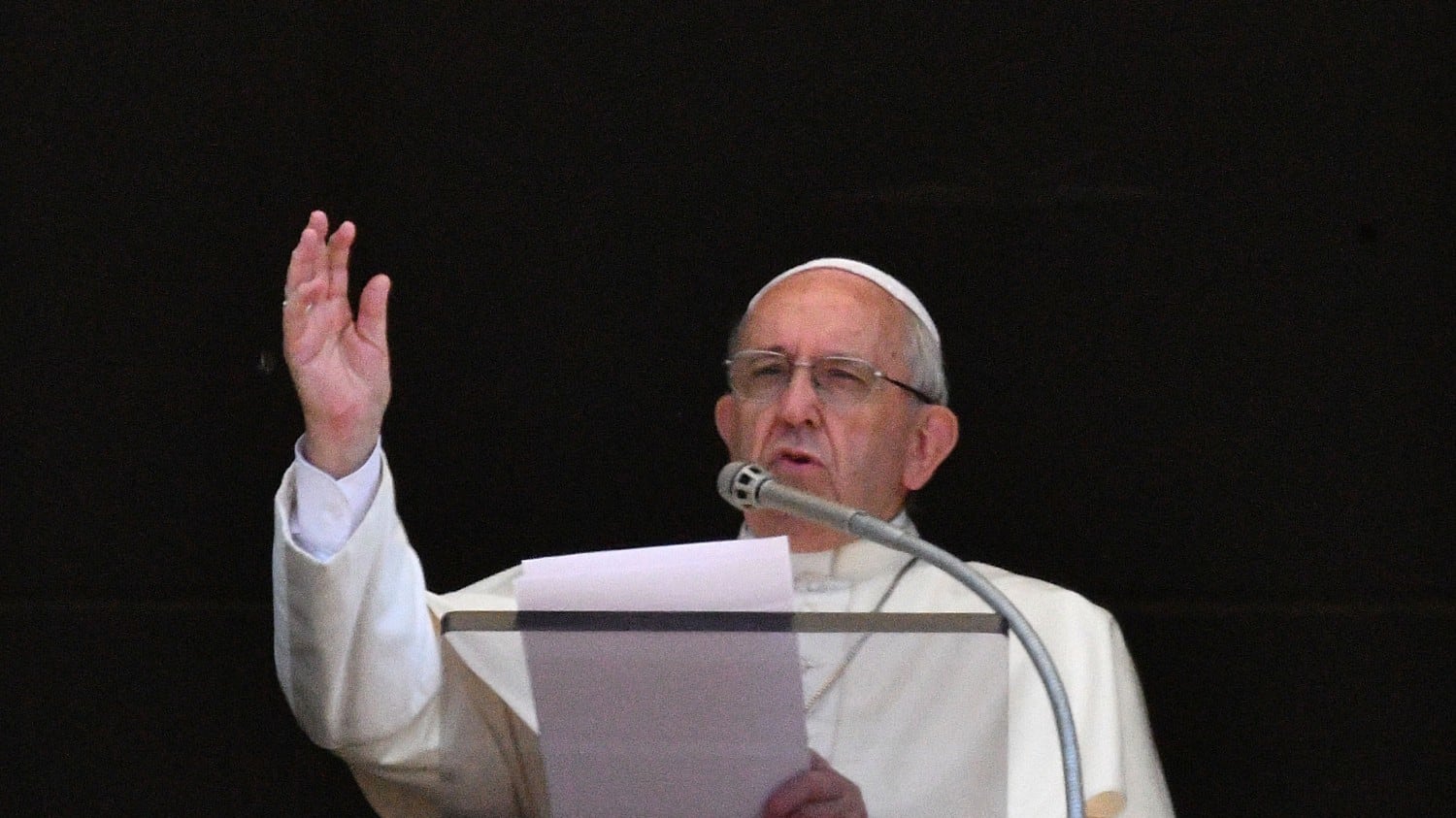 Il papa è contrario alle "finalità selettive" dell'amniocentesi