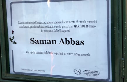 Il funerale di Saman Abbas 1