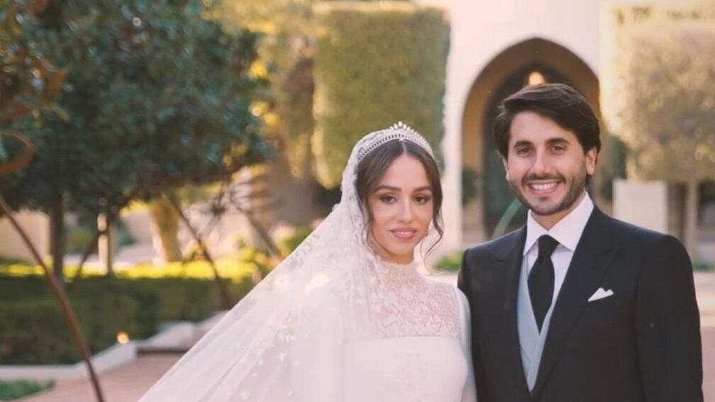 Il matrimonio della principessa Iman di Giordania, tra glamour e tradizione