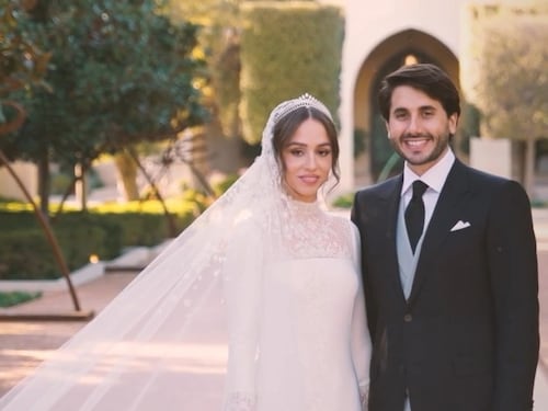 Il matrimonio della principessa Iman di Giordania, tra glamour e tradizione