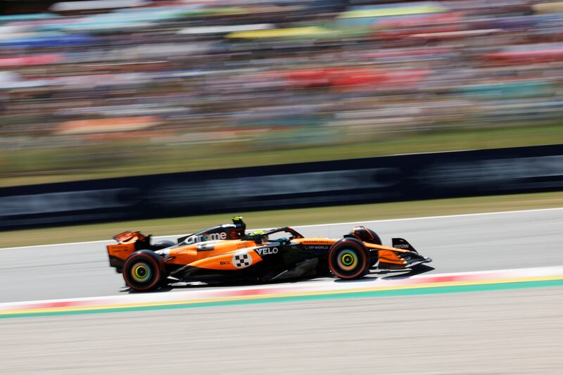 F1 Spagna FP3 Norris