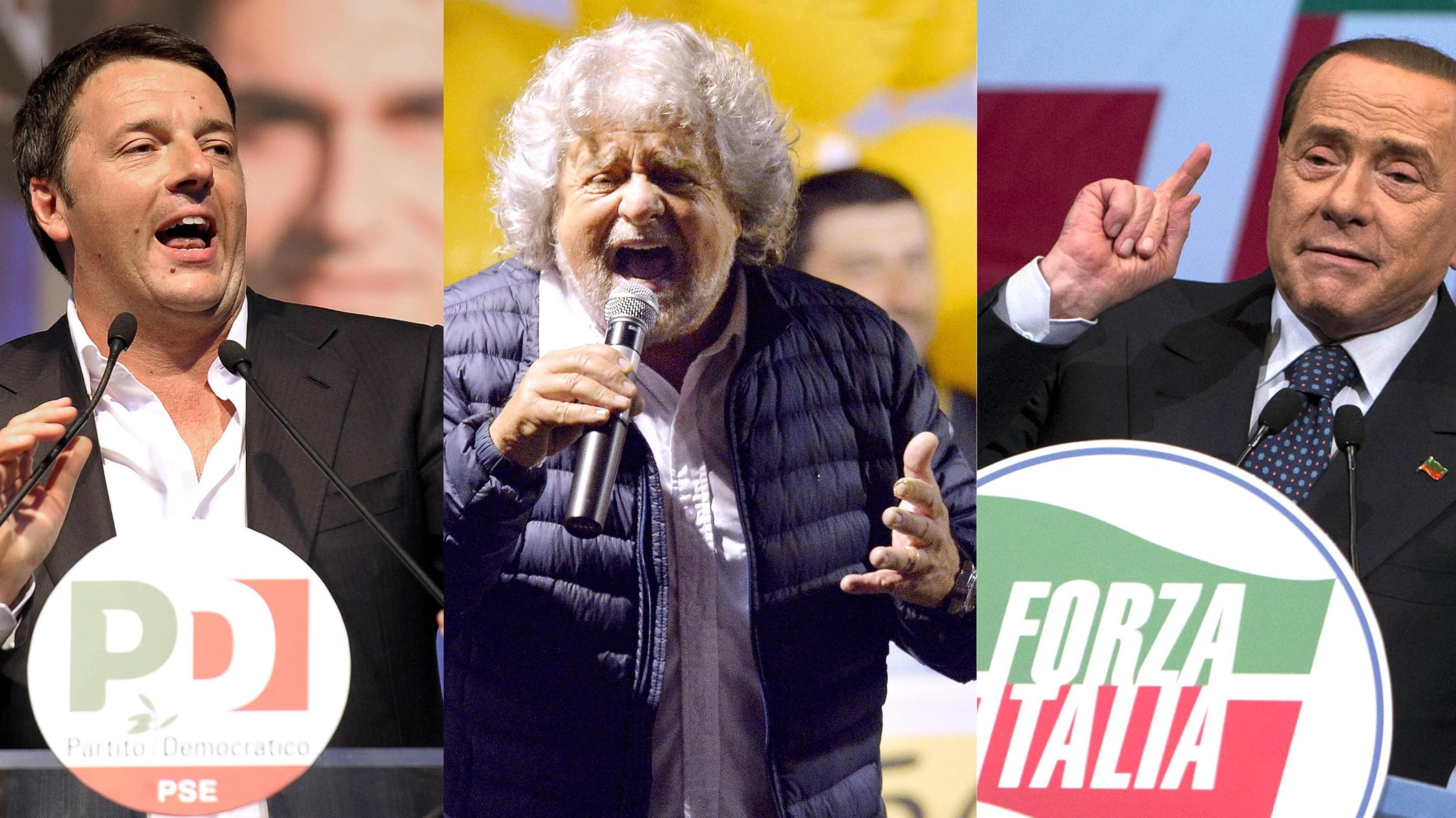 Fuga da M5S e da Scelta Civica. Il Pd di Renzi piglia tutto