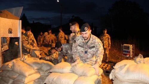 200 militari impegnati contro il maltempo 4