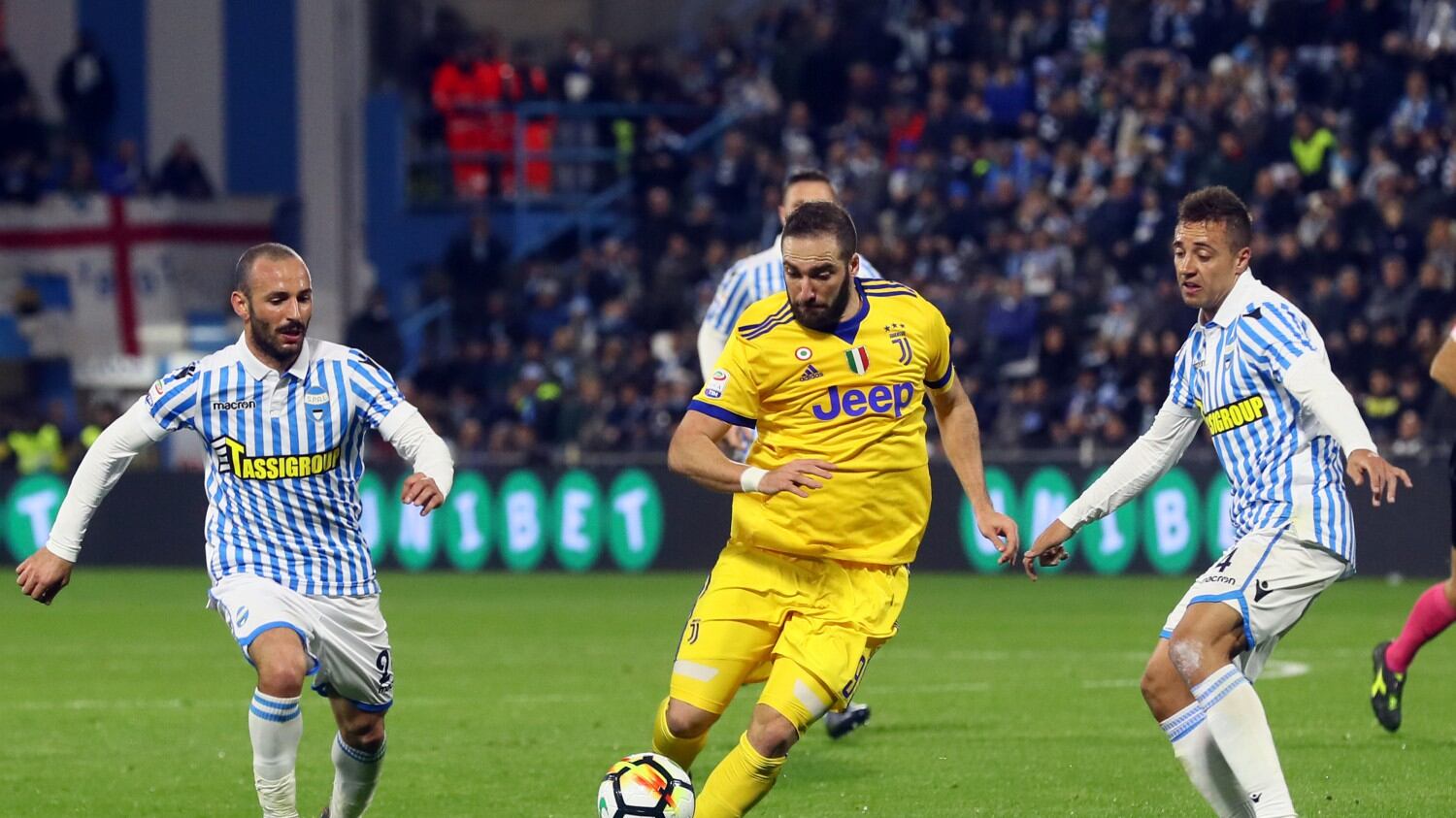 La Spal ferma la Juventus a Ferrara