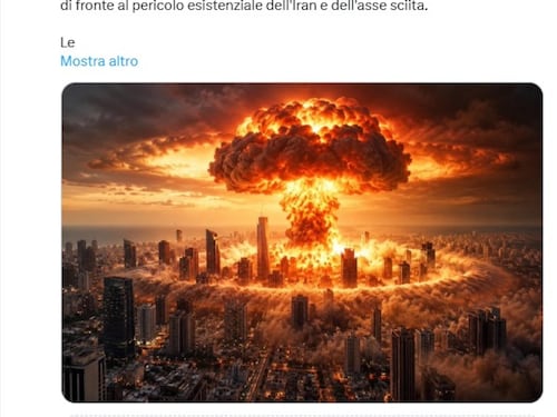 Olocausto e atomica. Lo spot di Netanyahu è da fine del mondo