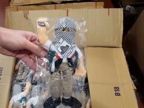 La bambola Intifada per i bimbi palestinesi
