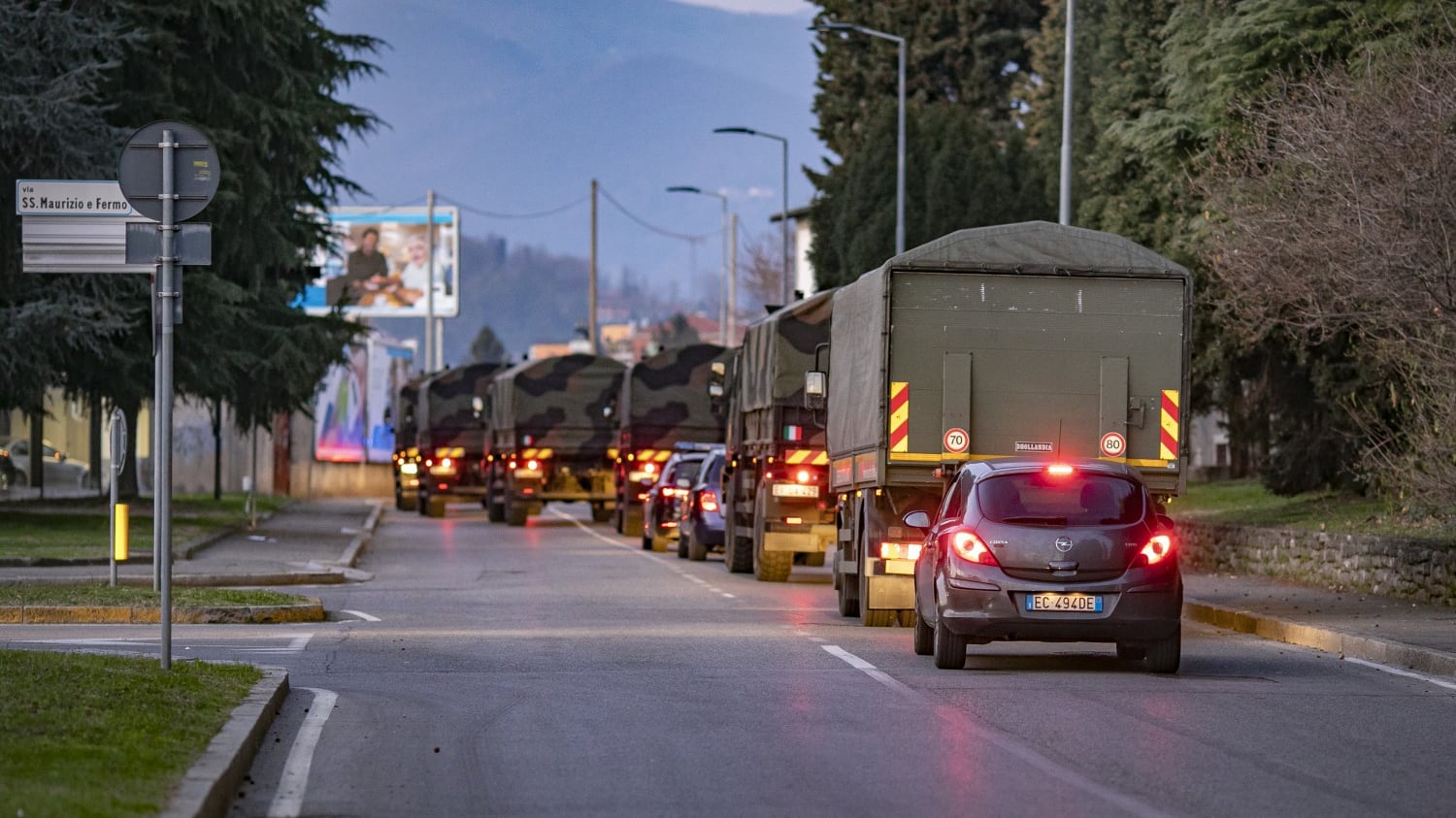 Il dramma infinito di Bergamo. Esercito per spostare le salme