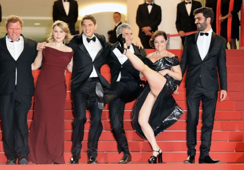 Laure Calamy e il red carpet a Cannes senza slip 1