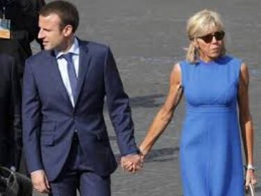 Macron e sua moglie: la prof del liceo 2