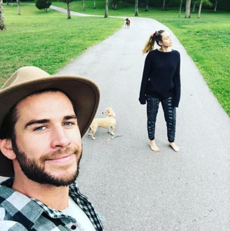 Liam Hemsworth e Miley Cyrus, le foto più belle 5