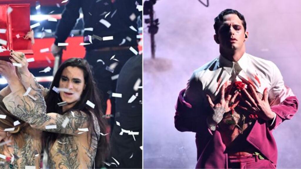I Maneskin sbancano a Sanremo. Ma la star è Achille Lauro-insanguinato