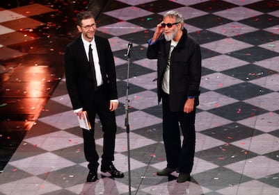 Fabio Fazio e Cat Stevens