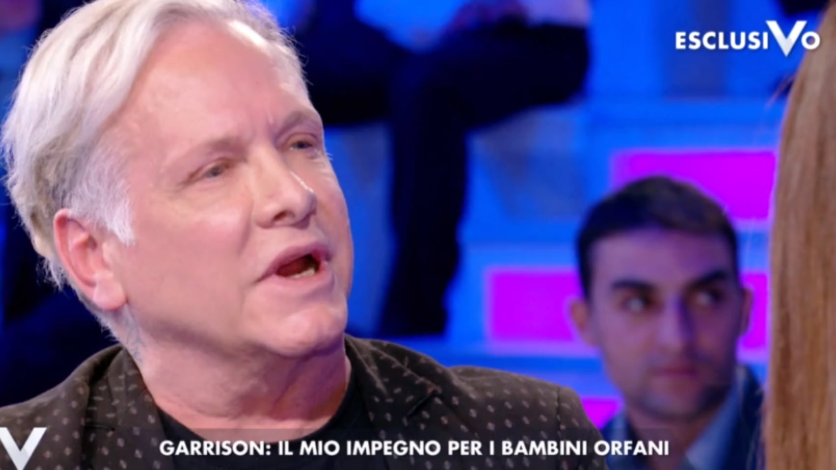 Garrison confida a Verissimo: "Ora aiuto gli orfani"