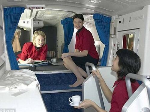 Ecco dove dormono le hostess