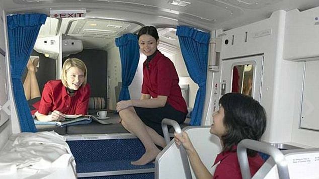 Ecco dove dormono le hostess