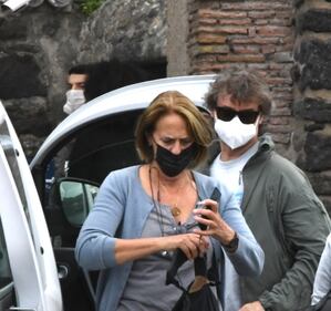 Alberto Angela al lavoro sull'isola di Ischia 4