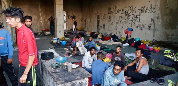Bosnia, proteste contro i migranti 7