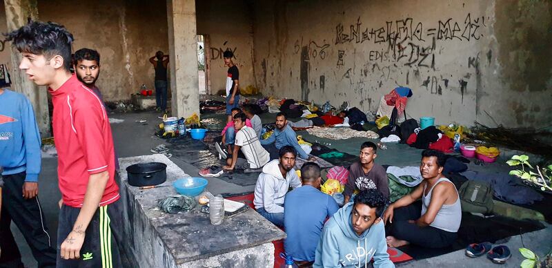 Bosnia, proteste contro i migranti 7