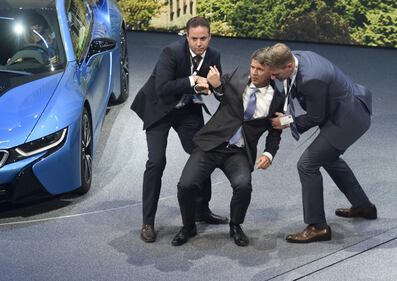 Malore per il presidente BMW  4