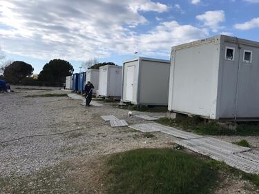 I pompieri nella tendopoli di San Ferdinando 5
