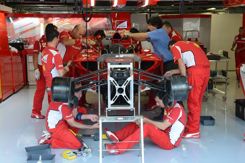 Box Ferrari 2012 ANSA
