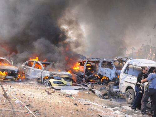 Siria, autobomba a Damasco: decine di vittime